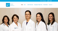 Desktop Screenshot of pacificfamilymedicine.net